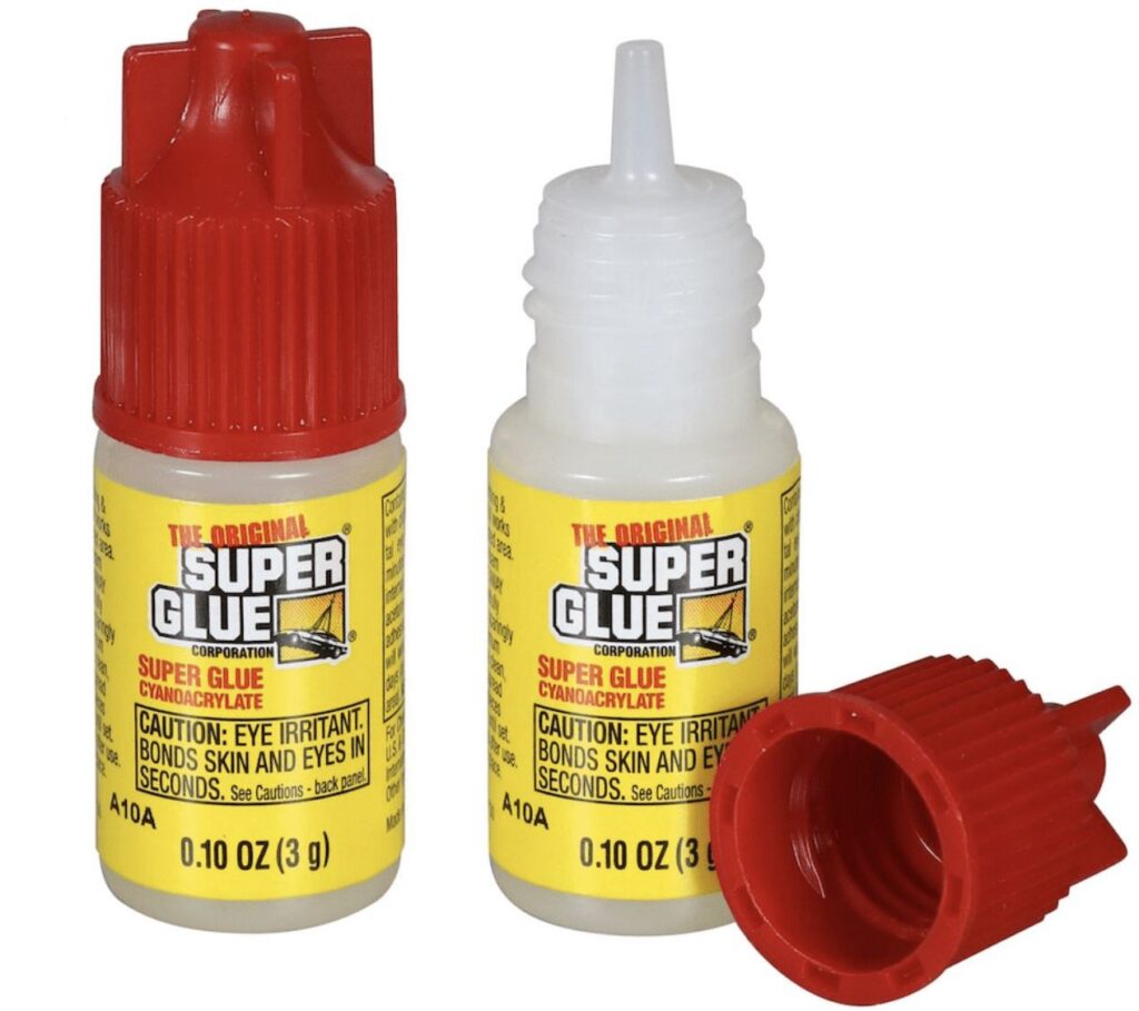 The Original Super Glue Instant Adhesive (Clear, 0.10 oz, 18 Pack) hur7m