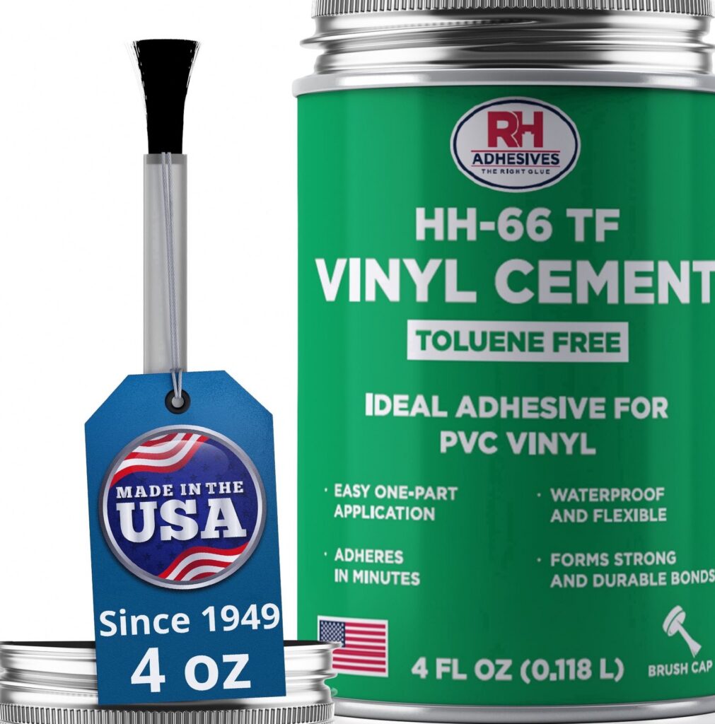 RH Adhesives HH-66 Toluene Free Vinyl Cement (Clear, 4 oz) dhya2