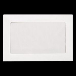 Luxpaper 6 in x 9 in Full Faced Window Envelopes, Bright White (250 Pack) f8vcu