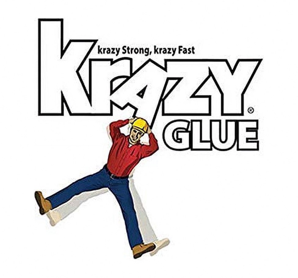 Krazy Glue Original All Purpose Instant Super Glue (Clear, 10 Count) jqxen