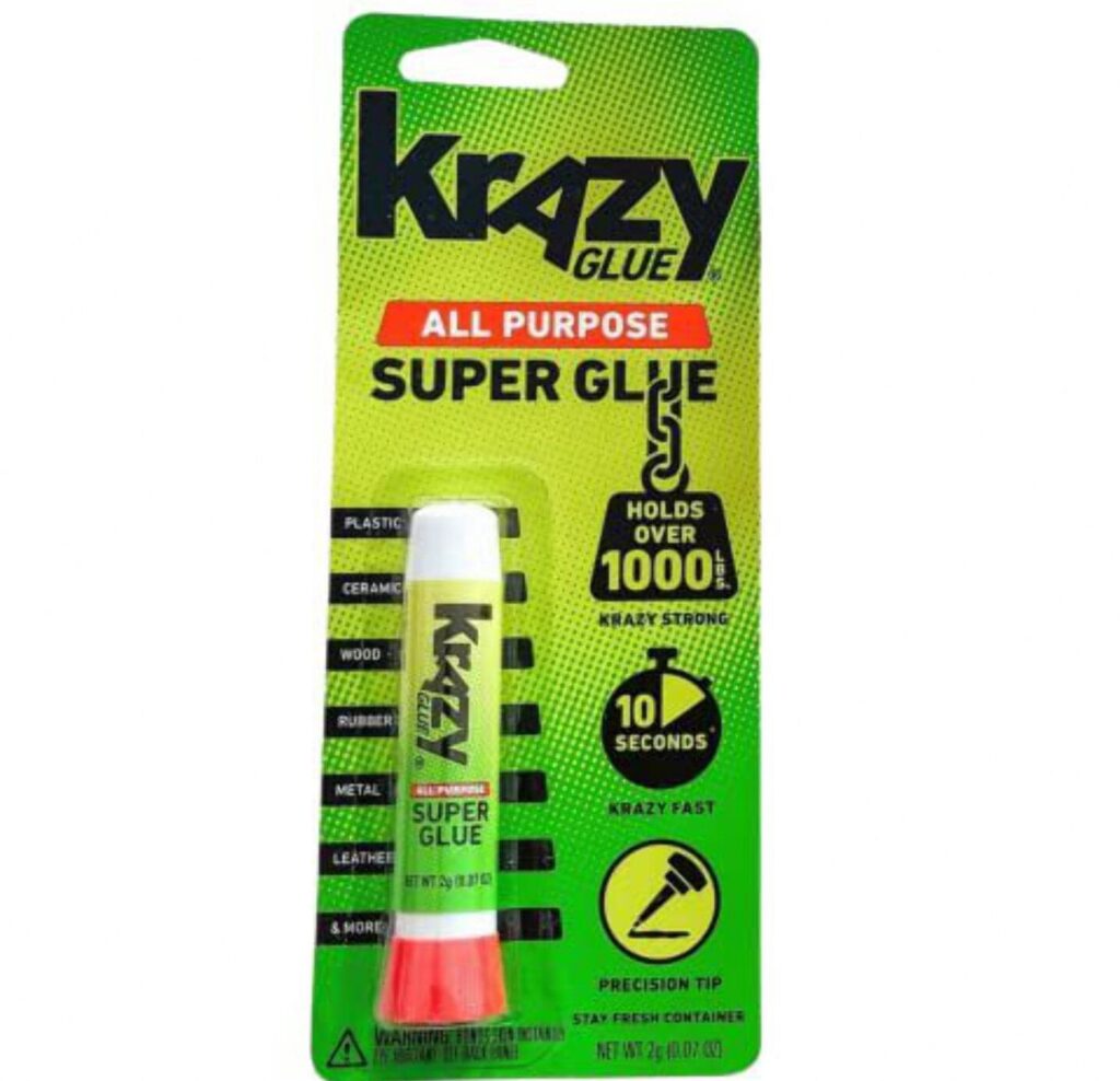 Krazy Glue Original All Purpose Instant Super Glue (Clear, 10 Count) jqxen