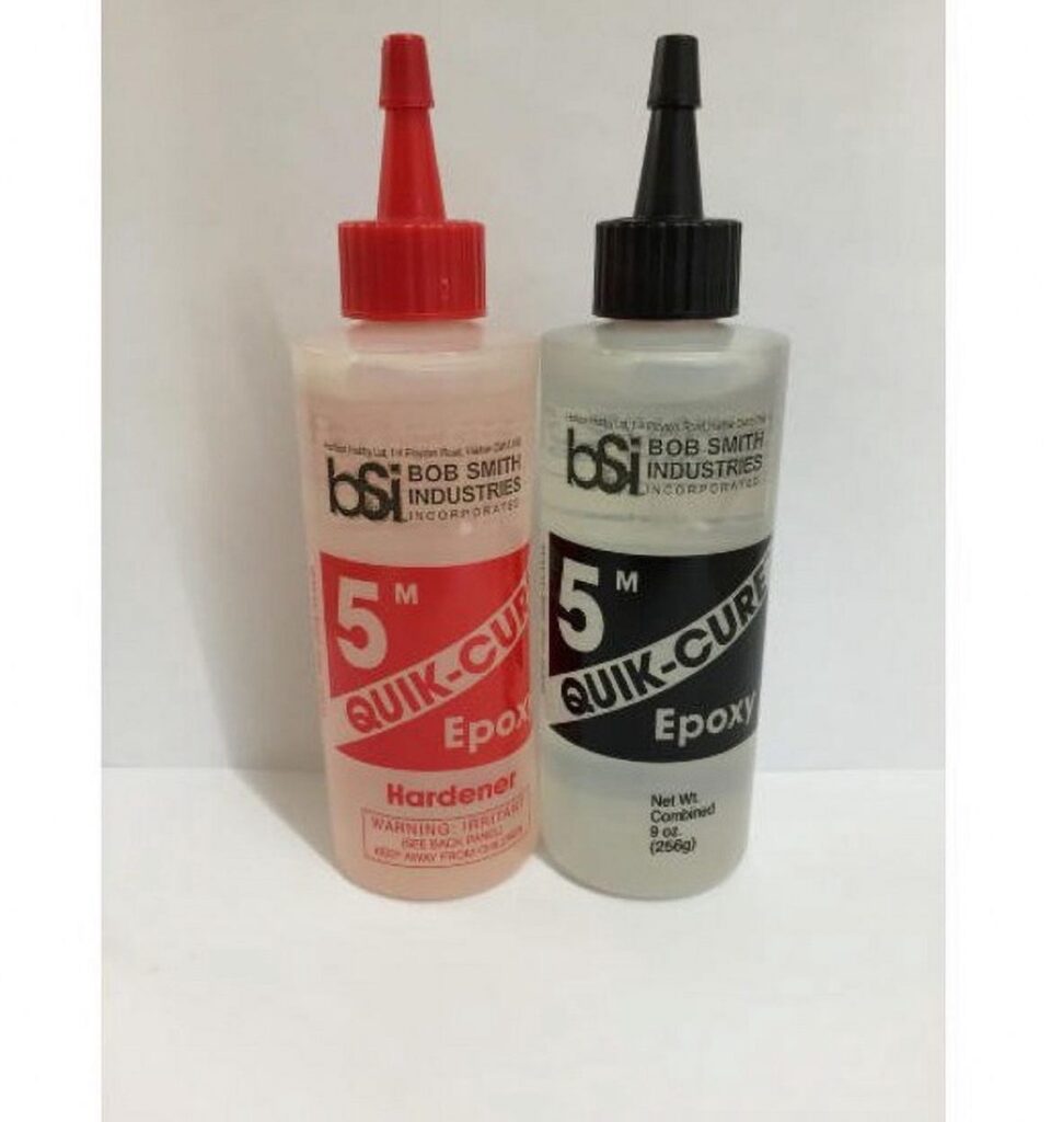 Bob Smith Industries 202 Quick-Cure Epoxy Adhesive (Clear, 9 oz) pfv9x