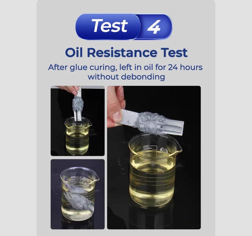 YYNS Metal Repair Adhesive, Heavy Duty Industrial Strength Casting Repair Glue for Steel Iron Aluminum (2 oz) xs6w2