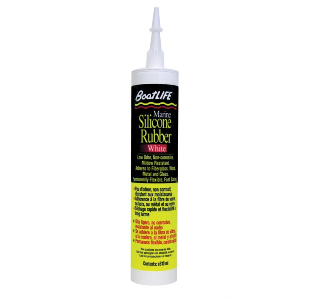 CWR Wholesale Boatlife 1150 Silicone Rubber Sealant, Multipurpose Marine Adhesive (Clear, 10 in) stbms