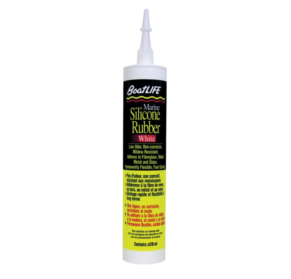 CWR Wholesale Boatlife 1150 Silicone Rubber Sealant, Multipurpose Marine Adhesive (Clear, 10 in) stbms