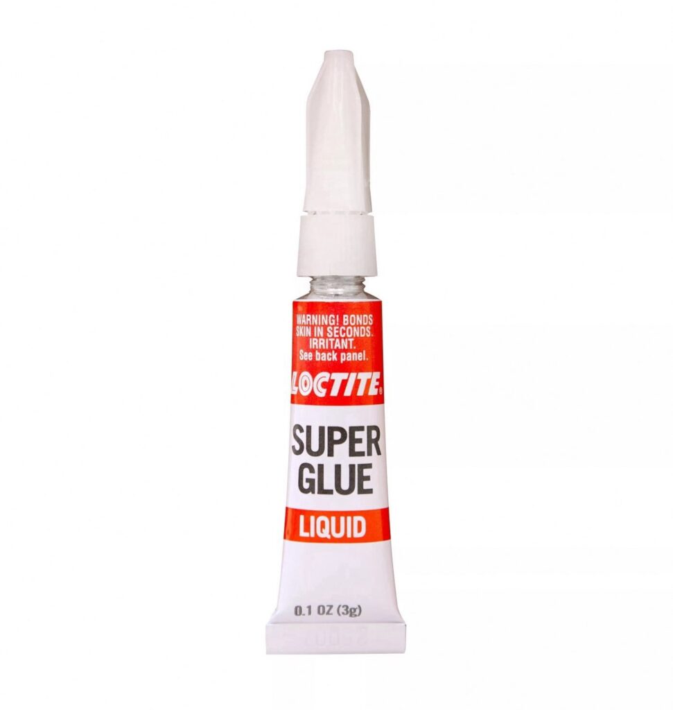 Loctite Essentials Super Glue Liquid Adhesive, Instant Bonding for Repairs (Clear, 0.44 oz Total) 54eg6
