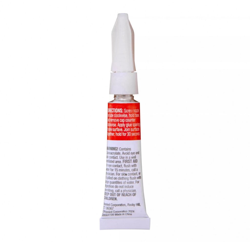 Loctite Essentials Super Glue Liquid Adhesive, Instant Bonding for Repairs (Clear, 0.44 oz Total) 54eg6