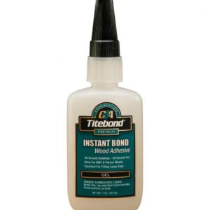 Titebond Instant Bond Wood Adhesive Gel (Yellow, 2 oz) 8jfhg