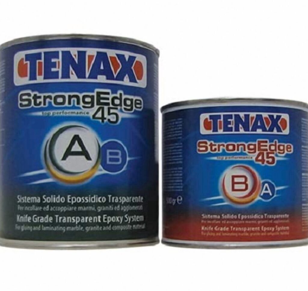 Tenax Strong Edge 45 Knife Grade Epoxy Adhesive (Clear, 1.5 quart set) njgpt