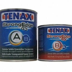 Tenax Strong Edge 45 Knife Grade Epoxy Adhesive (Clear, 1.5 quart set) njgpt